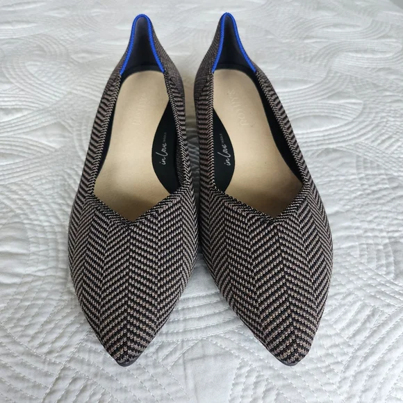 NWOB Rothy’s The High Point in Sparrow Herringbone - size 9 - Picture 7 of 12